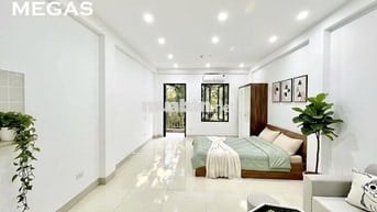 CHO THUÊ CĂN HỘ STUDIO MỚI BAN CÔNG CỬA SỔ NGAY HỌC VIỆN TÀI CHÍNH