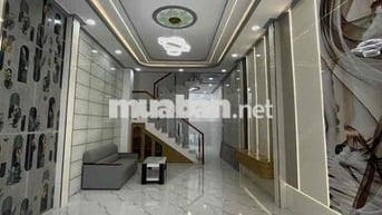 64m2-Ngay Ngã 4 Bốn Xã-2 Tầng-3 Phòng Ngủ-Hẻm Thông Thoáng