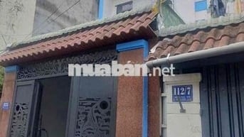 Nhà 1 lầu hẻm xe hơi thông 2 PN