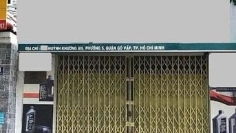 "Nhà cấp 4 tiện xây dựng mới, mặt tiền đường Huỳnh Khương An, phường 5