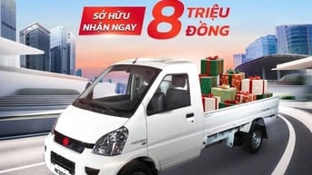  CHỈ TỪ 45TR SỞ HỮU NGAY XE TẢI 1 TẤN TQ WULING N300P