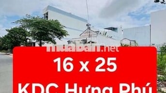 CẶP NỀN BIỆT THỰ - KDC HƯNG PHÚ 1