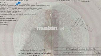 ĐẤT MẶT TIỀN HOÀ MINH 27 – SONG SONG NGUYỄN SINH SẮC – GẦN BIỂN