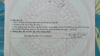 Bán nhà cấp 4 mặt phố Quang Trung số 833, DT 57 m2, mặt tiền 4.02m