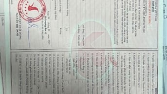 Thông báo tìm giấy tờ phiếu kiểm tra chất lượng xuất xưởng xe ô tô