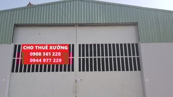 Nhà xưởng cho thuê phường an phú đông quận 12 dt; 700m giá 40 triêu