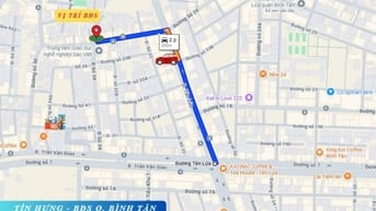 Bán đất hẻm ô tô Tên Lửa, 4.3 x 19m, 5.85 tỷ. gần Aeon Mall (Tín Hưng)