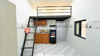 CHO THUÊ PHÒNG FULL NỘI THẤT - GÁC CAO- FREE XE - NGAY NGÃ TƯ BỐN XÃ