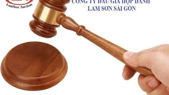 Công ty Đấu giá hợp danh Lam Sơn Sài Gòn THÔNG BÁO ĐẤU GIÁ TÀI SẢN 