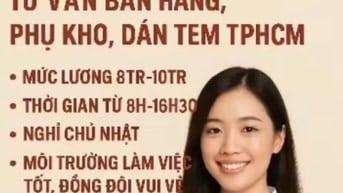 TUYỂN 2 KẾ TOÁN VÀ 2 NHÂN SỰ TUYỂN DỤNG, ĐÀO TẠO LÀM LÂU DÀI