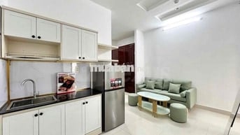 CĂN HỘ 1PN MỚI 100% FULL NỘI THẤT MÁY GIẶT RIÊNG GẦN CẦU NGUYỄN VĂN CỪ