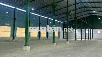 Cho thuê kho xưởng  1400m2- 2100m2, QL1A Bến Lức giáp Bình Chánh
