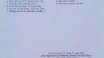 Chính Chủ Cần Bán Gấp Lô Đất Đức Hòa Đông Chỉ 800 triệu