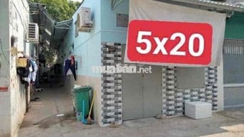Bán Dãy Trọ 5*20m 6 phòng thu nhập 15tr 1/ Ngắn Thới Hoà sát KCN V.Loc