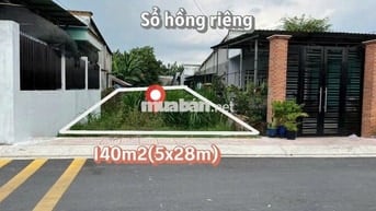 Bán đất 140m2 giá 1ty4 đường Suối Lội xã Tân Thông Hội, Củ Chi- sổ hồn