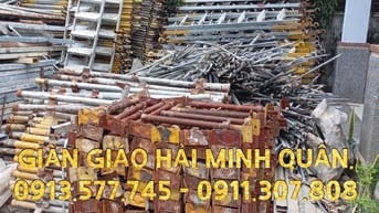 Thanh lý Giàn Giáo, mâm giàn giáo, cây chống tăng