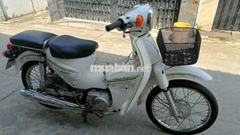 Xe máy Cub 50cc màu Trắng