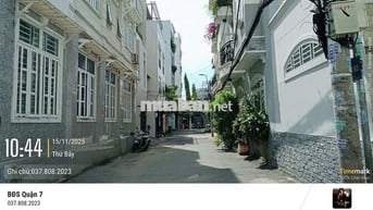 LÂM VĂN BỀN - HẺM 7M XE HƠI TRÁNH - NHÀ 3 TẦNG - XE HƠI NGỦ TRONG NHÀ