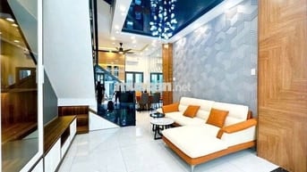 BÁN NHÀ MỚI 4 T- HXH 6M- DT  60M2- HTP- HÀNG XÓM QUẬN 7- GIÁ HƠN 6 TỶ.