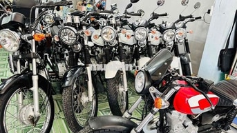 Xe máy Husky Đen, Trắng, Đỏ