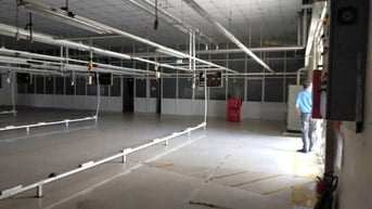 Cho thuê xưởng may 7.000m2 Quốc lộ 1A Bình Tân,nền gạch men,có máy may