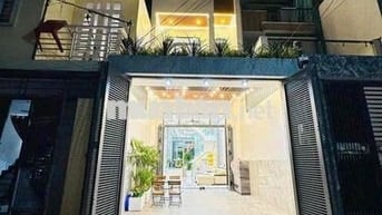 Nhà đẹp mới xây Thạnh Xuân 25 1 trệt 2 lầu giá rẻ