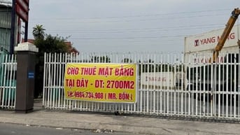 Cho thuê Mặt Bằng Phường An Phú Đông, Quận 12, HCM, gần ngã 4 Vườn Lài