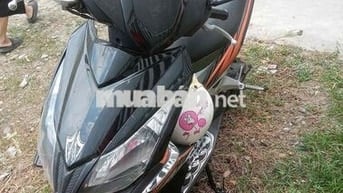 Honda Air Blade màu Đen cam