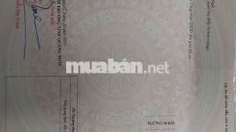 Bán đất thổ cư 4 lô liền kế KDC Thạch Trụ (Làm nhà vườn là hết ý)