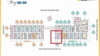 Bán căn góc giá tốt dự án Bcons Solary