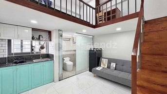 Căn hộ Duplex đầy đủ nội thất, cao thoáng ngay cầu Tân Thuận, UFM, KCX