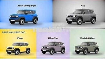 VinFast VF3 màu Tùy chọn