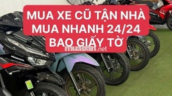 THU XE MÁY CŨ BAO NHANH LO GIẤY TỜ