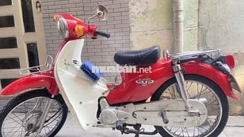 Xe máy Cub Bosscity 50cc Đỏ Trắng