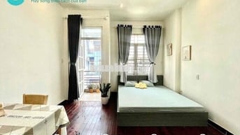 CHO THUÊ STUDIO BAN CÔNG FULL NỘI THẤT GẦN KHU BÀU CÁT - ETOWN