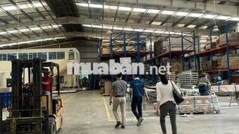 Bán kho xưởng 17.000m2 tại KCN Hòa Bình, Long An, giá bán: 120 tỷ (TL)