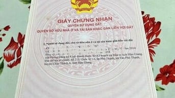 Cần bán gấp căn nhà ở xã hội khu dc thiên lộc