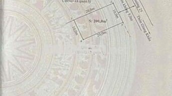 Đất 1600m2 thổ cư 200m2 đường 25 Đại Thắng, Tiên Lãng 3,2 ti