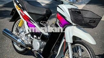 Honda Wave Anpha 204 Trắng Đen Tím