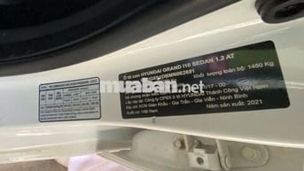 Hyundai i10 Sedan 1.2 AT 2021 số tự động