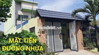 NHÀ VƯỜN MẶT TIỀN ĐƯỜNG NHỰA CỦ CHI