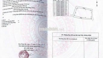 ĐẤT NỀN BÌNH THUẬN GẦN SÂN BAY PHAN THIẾT 200M THỔ CƯ, ĐƯỜNG Ô TÔ