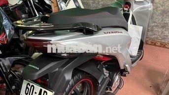 Honda Vision 2025 Thể thao Bạc Odo 1K Full Đồ Chơi