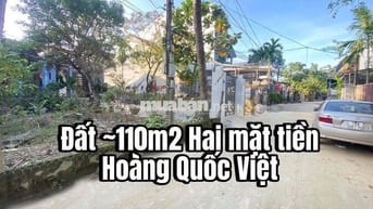 Bán ~110m2 Hai mặt tiền Hoàng Quốc Việt kiệt OTO Tránh Rất Đẹp
