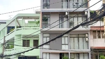 Bán toà căn hộ dịch vụ Q1, Trần Quý Khoách, DT 120m2, 1 hầm + 6 lầu