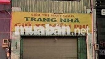 Nhà mặt tiền 93m2 đường Ngô Gia Tự, Quận 5! Nhà nát thuận tiện xây mới