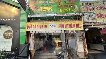 Mặt bằng kinh doanh với 125m2 đường lê văn thọ , Gò vấp