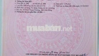 Bán đất mặt tiền đường Quốc lộ 28