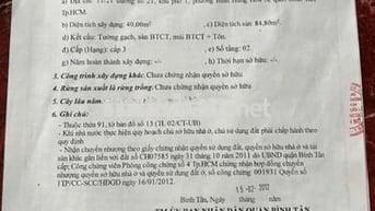 Nhà HXH 1trệt 1 lầu Bình Hưng Hoà A  Bình Tân