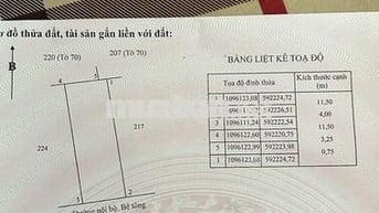 bán nhà diện tích 45,9m2, 3 phòng ngủ, đường đồng khởi nối dài